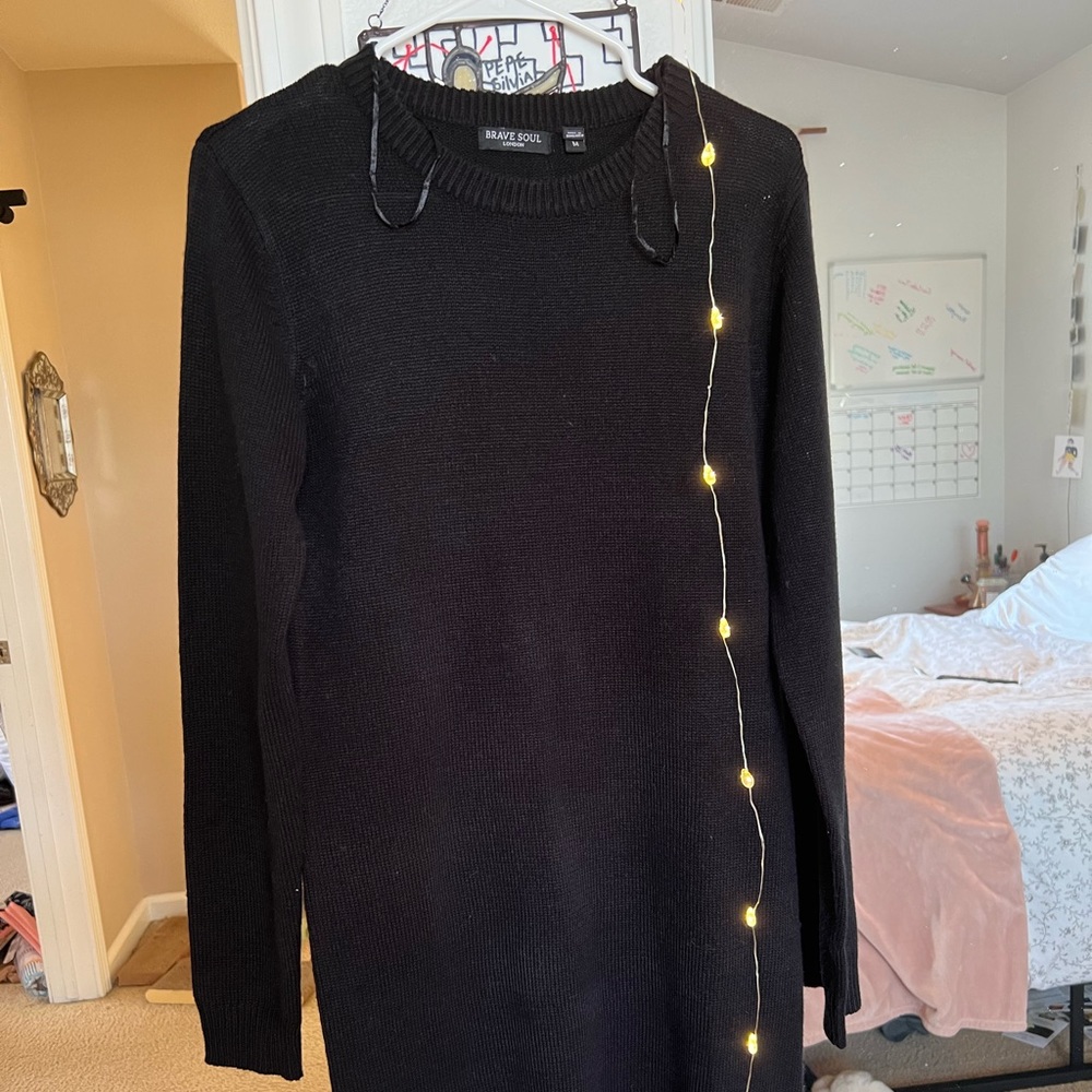 Fitted sweater dress. From Asos